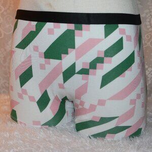 MeUndies ladies boyshorts pink & gray medium